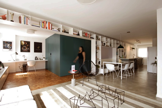 Apartamento Itapicuru / Coletivo de Arquitetos + Entre Arquitetos - Edifício De Apartamentos, Cozinha, Mesa