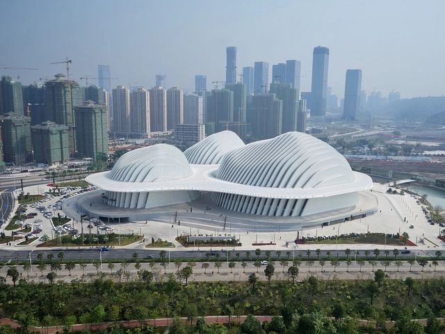Guangxi Culture & Art Center / gmp Architects - Cinema, Facade, Cityscape