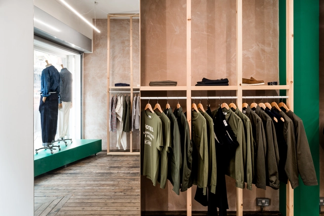 Universal Works x 26 Berwick Street / Studio MUTT - Interior Photography, Store, Closet