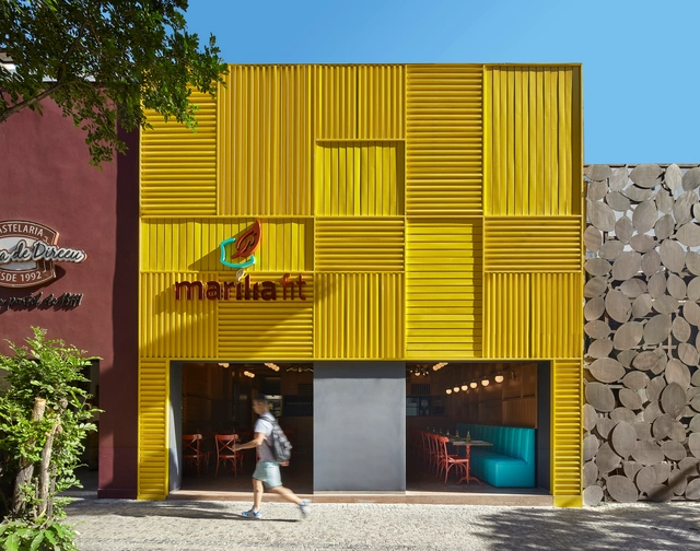 Restaurante Marília Fit / David Guerra Arquitectura e Interior - Café