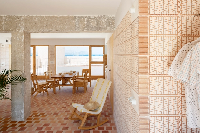 Can Picafort / TEd’A arquitectes - Diseño De Interiores, Dormitorio, Puerta, Fachada, Arco, Mesas, Sillas