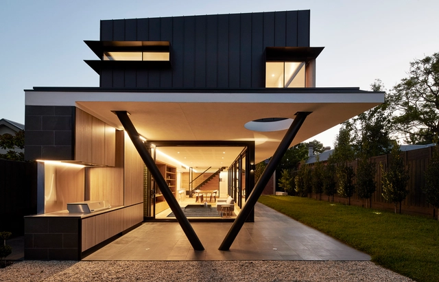 Hawthorn 1 / McSteen Tan Architects - Casas