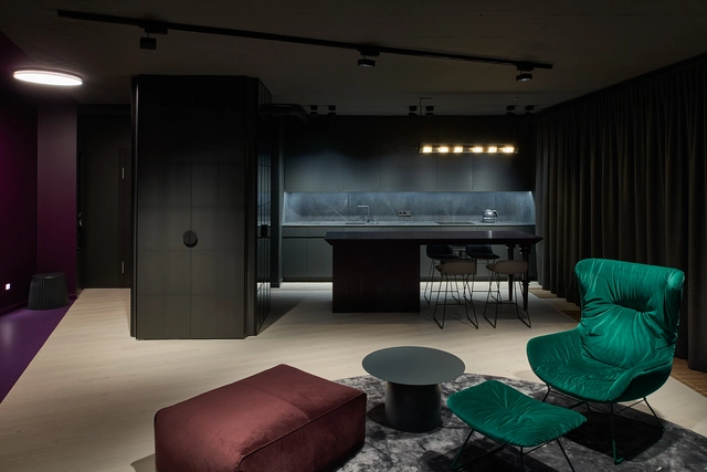 Plano en Negro / HEIMA architects - Apartamentos