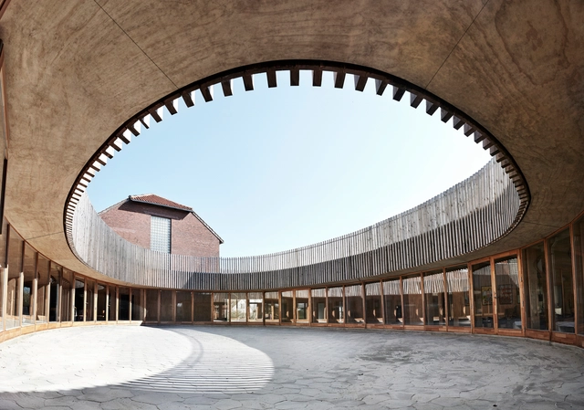 Casa de Cultura Horbelev Kulturgård  / WERK - Ampliação