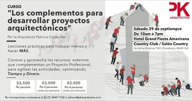 Curso: "Los Complementos para desarrollar Proyectos Arquitectónicos" - Imagen Principal
