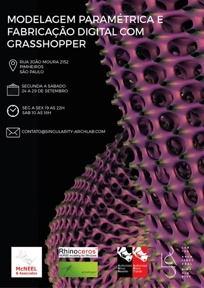 Modelagem Paramétrica e Fabricação Digital com Grasshopper - Imagem de Destaque