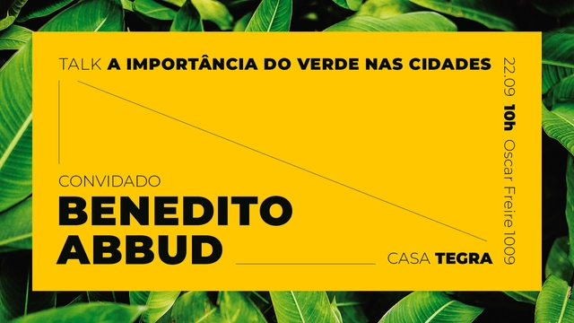 Benedito Abbud fala sobre a importância do verde nas cidades - Imagem de Destaque