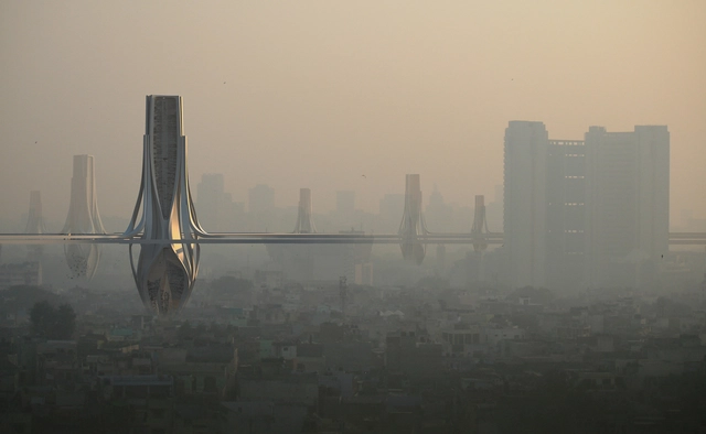 ZNERA Proposes a Network of Smog Filtering Towers To Combat Delhi's Rising Pollution Levels - Featured Image