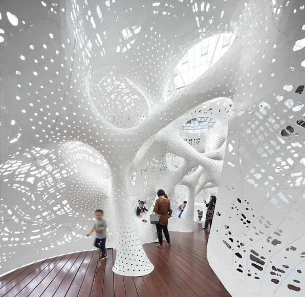 苏州金湖双年展的布尔算子 / MARC FORNES/THEVERYMANY - 临时装置