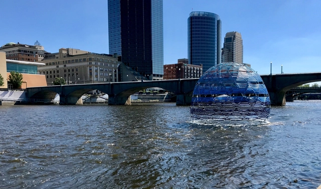 SLO Architecture Builds Floating Harvest Dome in Grand Rapids - Featured Image