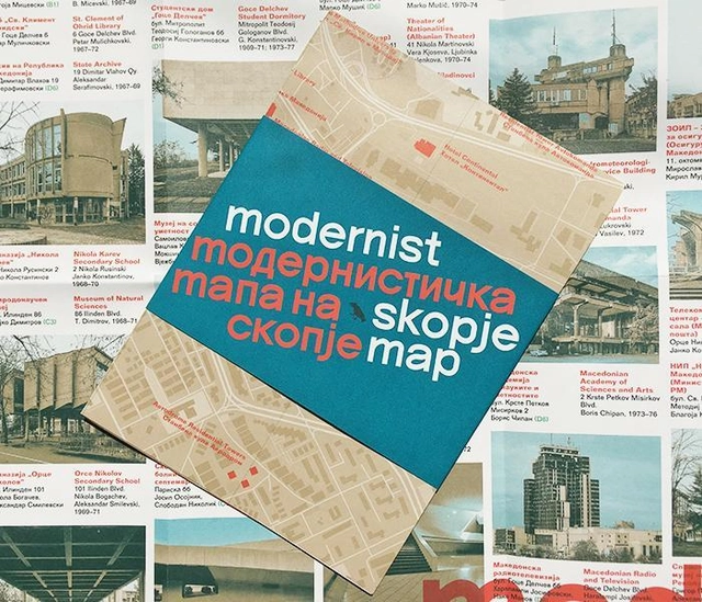 The Modernist Skopje Map, A Pocket Guide to Brutalist Architecture in Macedonia’s Capital - Featured Image