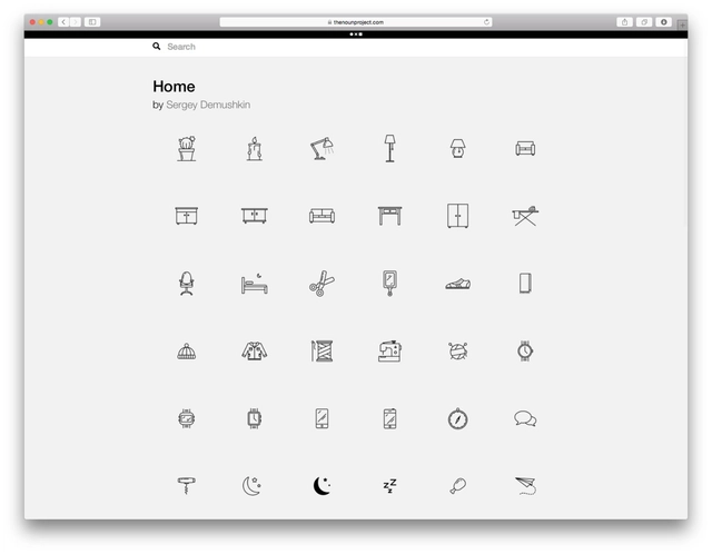 The Noun Project: iconos para tus esquemas y diagramas de representación arquitectónica - Imagen Principal