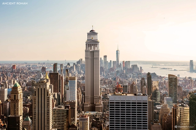Reimaginando o Empire State Building em 9 estilos arquitetônicos  - Imagem de Destaque