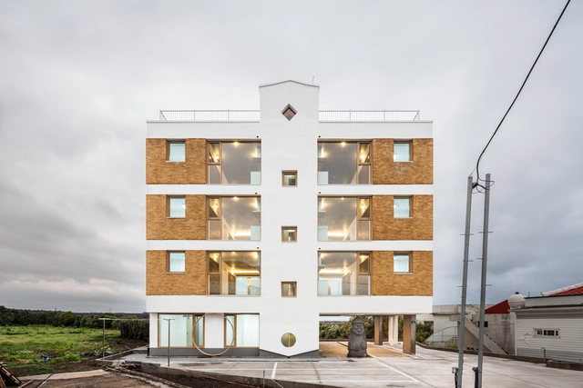Villa Jeju / aoa architects - Houses, Facade, Stairs, Door