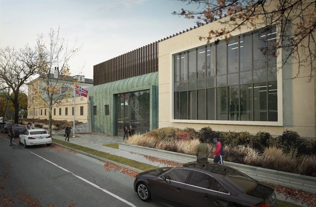 Fentress Designs Norwegian Chancery in Washington D.C. as a Homage to National History - Featured Image