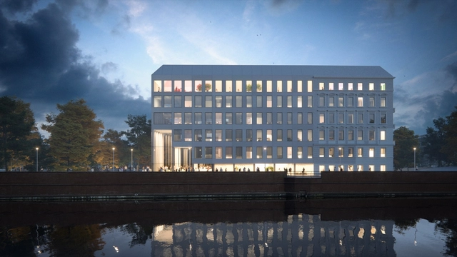 MVRDV 修复十九世纪历史建筑，并扩建玻璃立面现代化建筑 - 主图