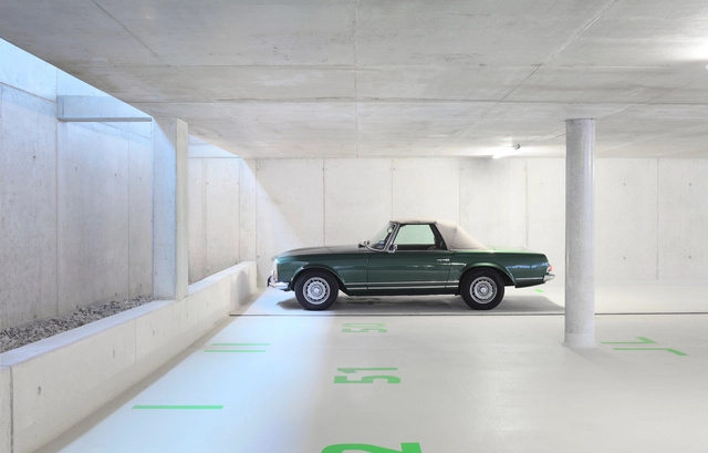 Estacionamiento Hohenzollernhöfe / Architekten Stein Hemmes Wirtz - Estacionamiento