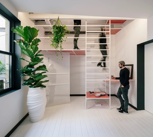 Caja-Escalera Malasaña / Mariana de Delás + Marcos Duffo - Apartamentos