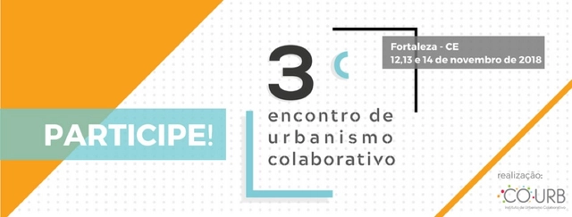 3º Encontro de Urbanismo Colaborativo - Imagem de Destaque