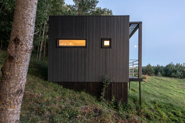 Etno Hut / Ema Butrimaviciute - Small Scale, Facade, Door