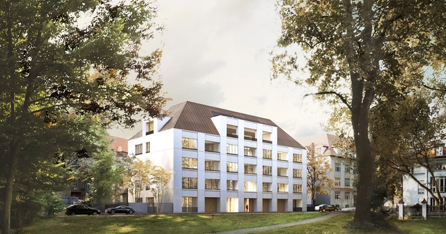 Los departamentos de David Chipperfield y Euroboden Munich representarán un moderno palacio en la ciudad - Imagen Principal