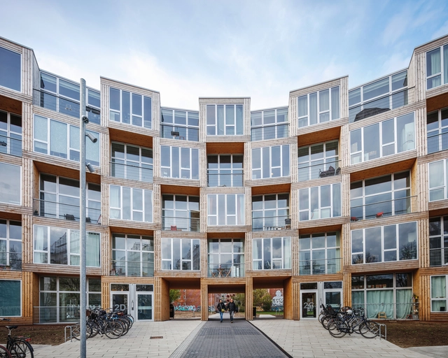 Residencia Dortheavej: Casas para todos / Bjarke Ingels Group  - Vivienda Social