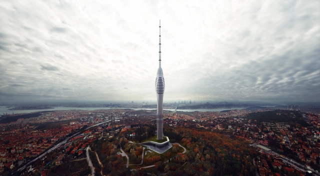 Torre de Çamlıca, la estructura más alta de Estambul, abriría sus puertas a fines de 2019 - Imagen Principal