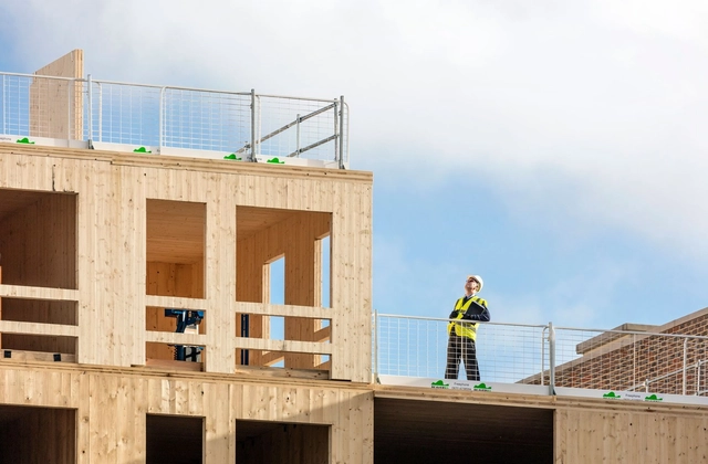 World's Largest CLT Building Provides a Model for High Density Urban Housing - Featured Image