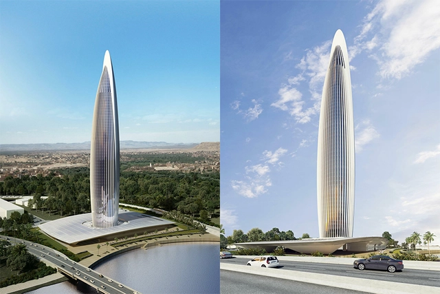 Rafael de la-Hoz inicia construcción del rascacielos más alto de África - Imagen Principal