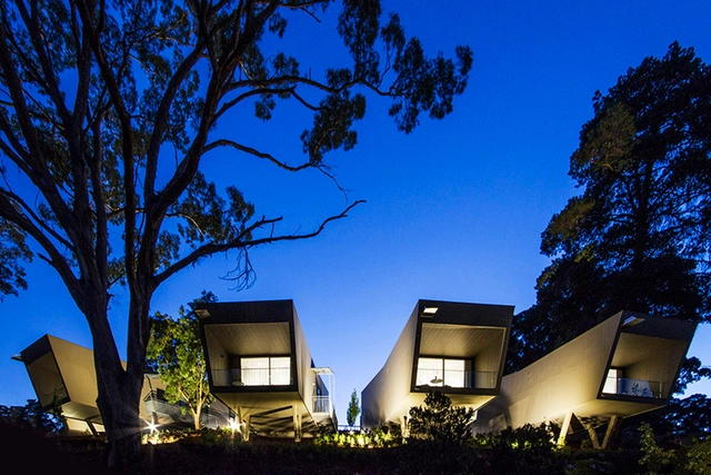 Hepburn Spring Pods / CBG Architects - Houses, Facade, Lighting
