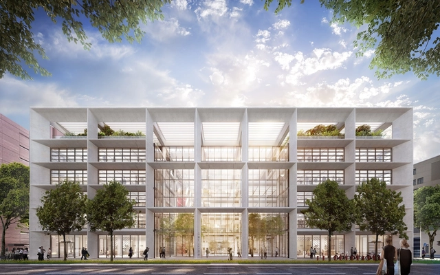 Foster + Partners projeta edifício aberto para escritórios em Luxemburgo  - Imagem de Destaque
