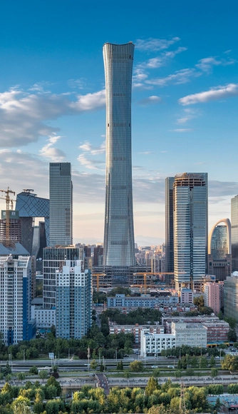 北京中信大厦 (中国尊) 进入施工最后阶段，KPF首次公开建造全过程 - 主图
