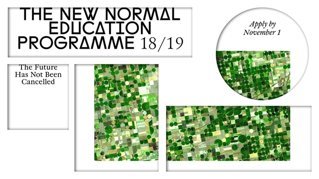Call for Applications: THE NEW NORMAL 2018/19 - Featured Image