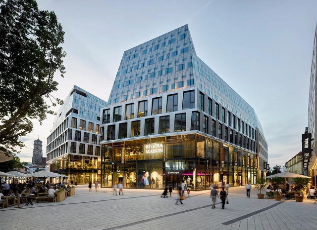 Dorotheen Quartier / Behnisch Architekten - Exterior Photography, Mixed Use Architecture, Facade