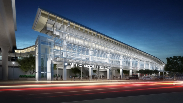 LA Metro Releases New Renders of Airport Connector Station by Grimshaw - Featured Image
