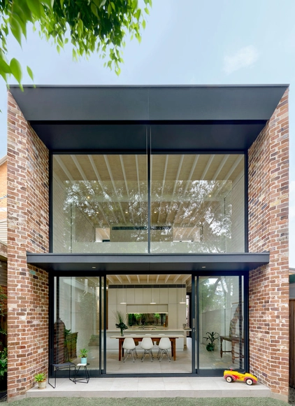  Casa Apertura de Ladrillo / Kreis Grennan Architecture - Ampliación