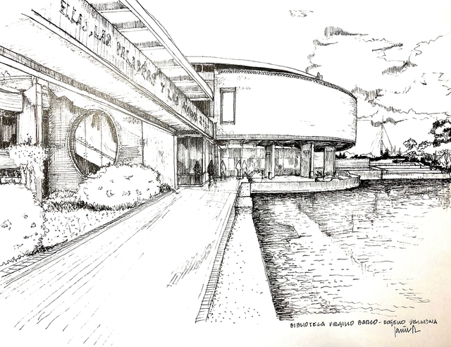 Urban Sketchers Bogotá rinde homenaje a Rogelio Salmona con estos dibujos - Imagen Principal