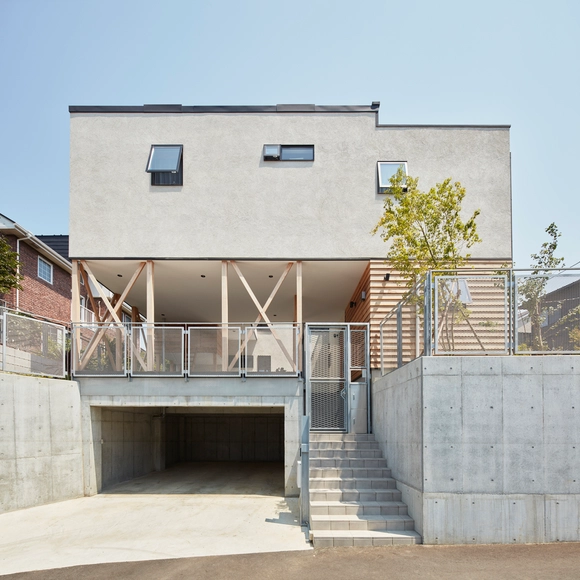 日本“吊脚楼”住宅 / Archidance - 建筑图, 住宅室内设计, 表皮, 楼梯, 扶手
