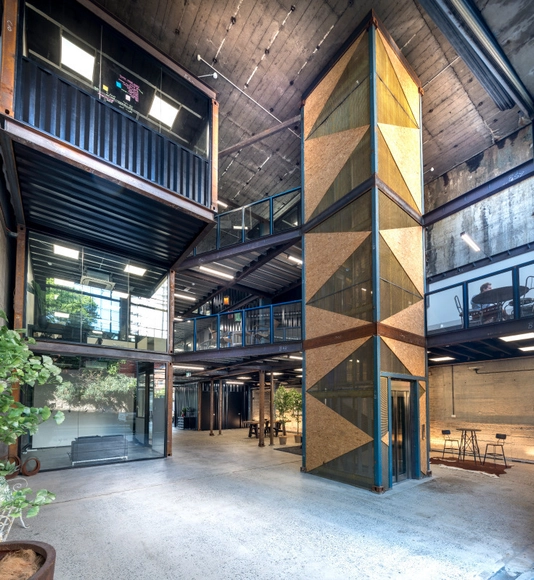 Bays 6-8 Heritage Warehouse Office / BJB Architects - Adaptive Reuse, Beam, Facade