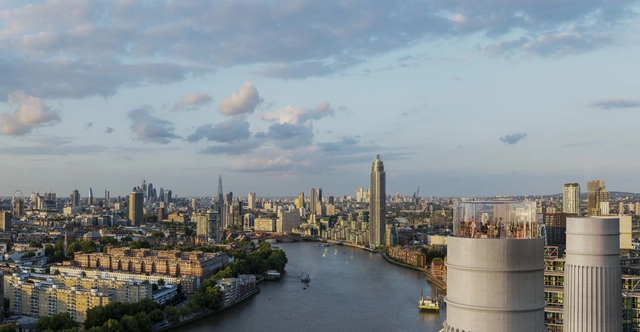 Wilkinson Eyre projeta elevador panorâmico para a Battersea Power Station em Londres - Imagem de Destaque
