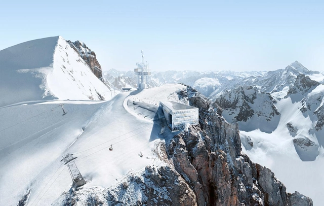 Herzog & de Meuron's Mountain Outpost Brings "Architectural Ambition" to the Swiss Alps - Featured Image