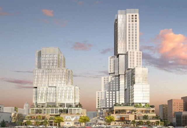 Após uma década de projeto, torres de Frank Gehry serão construídas em Los Angeles - Imagem de Destaque