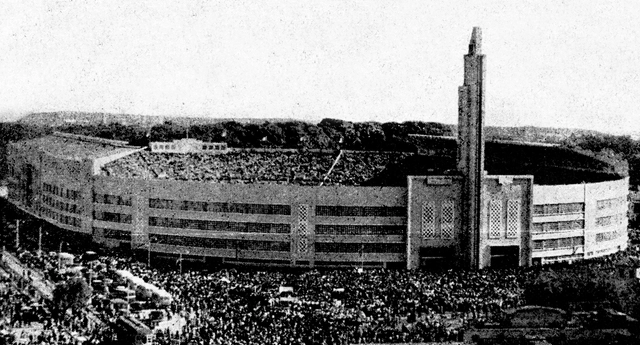 Clásicos de Arquitectura: Estadio Nacional del Perú / Alberto Jimeno   - Fachada