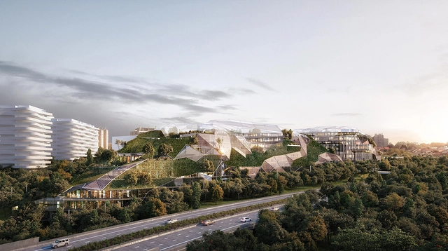 Europe's Largest Wooden Construction Revealed by Triptyque, Duncan Lewis, PARC and OXO - Featured Image