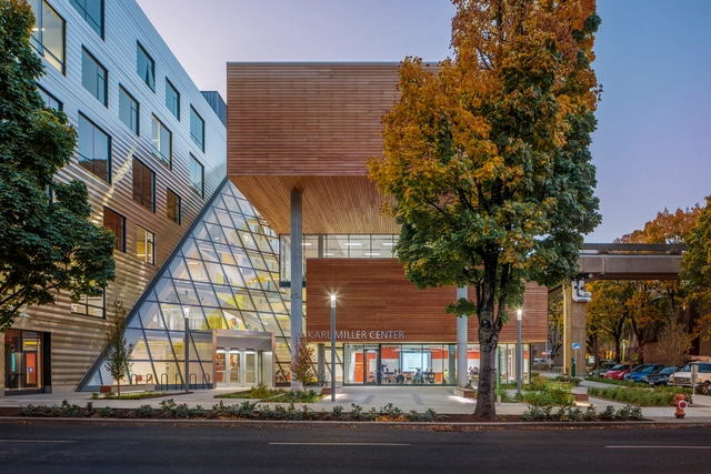 波特兰州立大学凯尔·米勒中心 / Behnisch Architekten + SRG Partnership - 大学