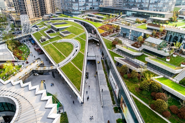 Shanghai Greenland Center / Nikken Sekkei - Centros Comerciales