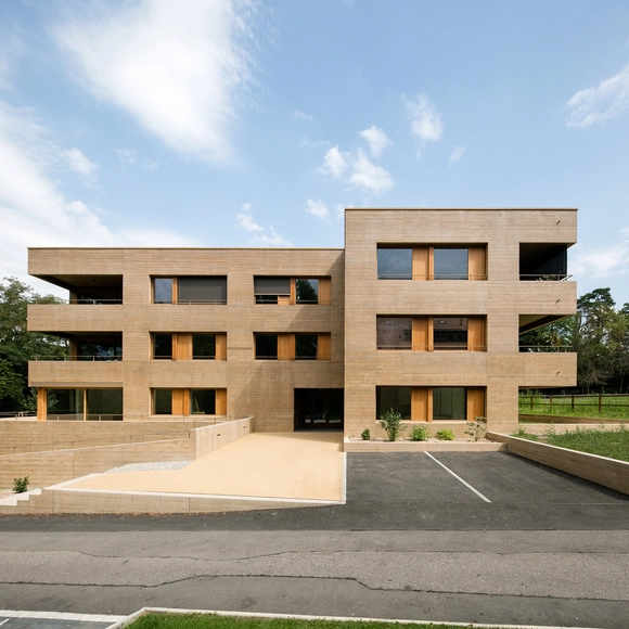 Edificio de departamentos en el campo / meier + associés architectes - Apartamentos