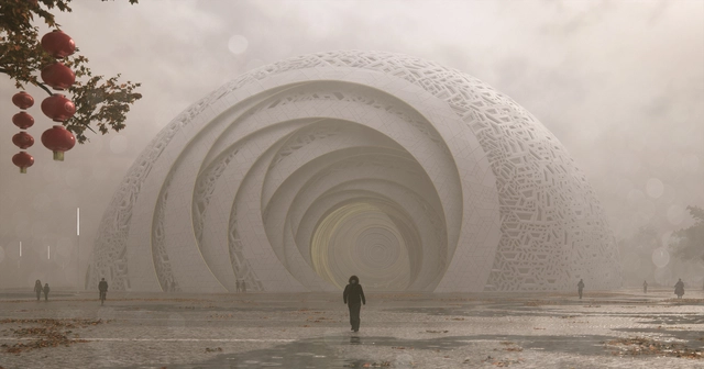 Steven Chilton Architects' Guangzhou Theater is Inspired by the Ancient Chinese Art of Puzzle Ball Carving - Featured Image