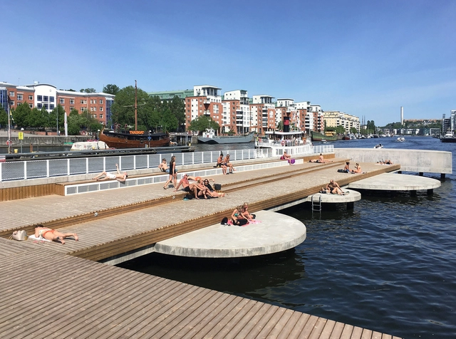 Muelle de Fredriksdalskajen / Nava Landskapsarkitektur - Puerto