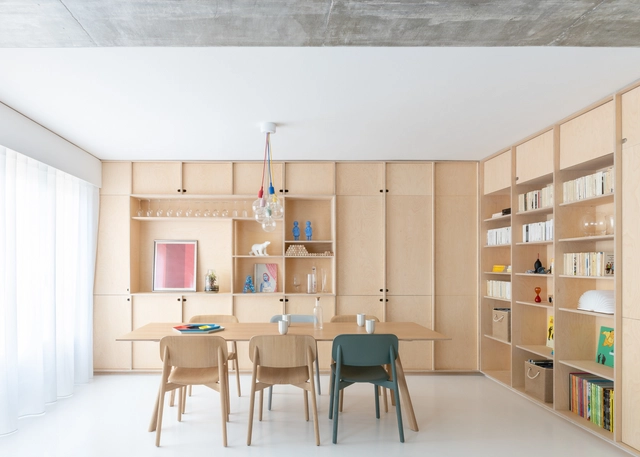 Sacha / SABO Project - Apartment Interiors, Chair, Table
